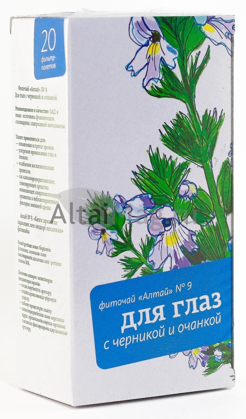 Травы для зрения