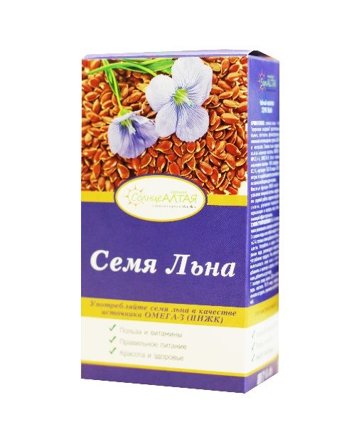 Изображение товара Семя Льна Солнце Алтая 100г Семя Льна Солнце Алтая 100г фотография