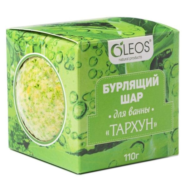 Изображение товара Бурлящий шар Тархун Oleos 110г Бурлящий шар Тархун Oleos 110г фотография