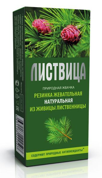 Изображение товара Смолка жевательная Лиственничная Листвица Алтайский Нектар 4шт Смолка жевательная Лиственничная Листвица Алтайский Нектар 4шт фотография