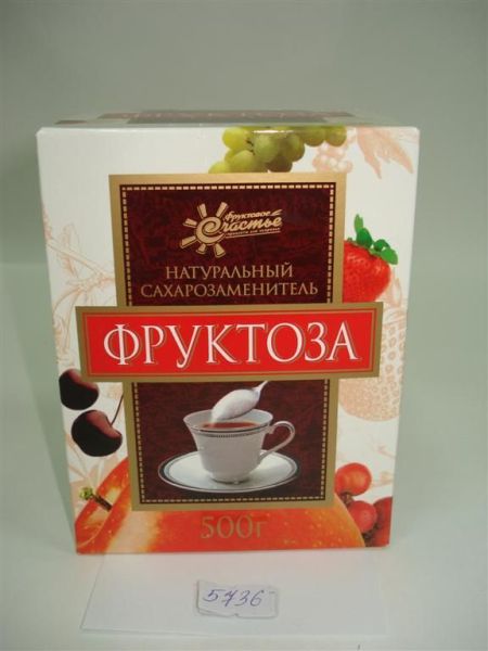 Изображение товара Фруктоза в порошке 500г коробка Фруктоза в порошке 500г коробка фотография