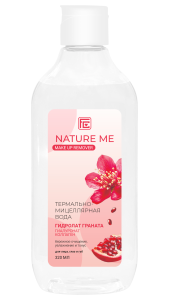 Термально-мицеллярная вода для лица Nature Me с гидролатом граната Фэмили Косметик 320мл