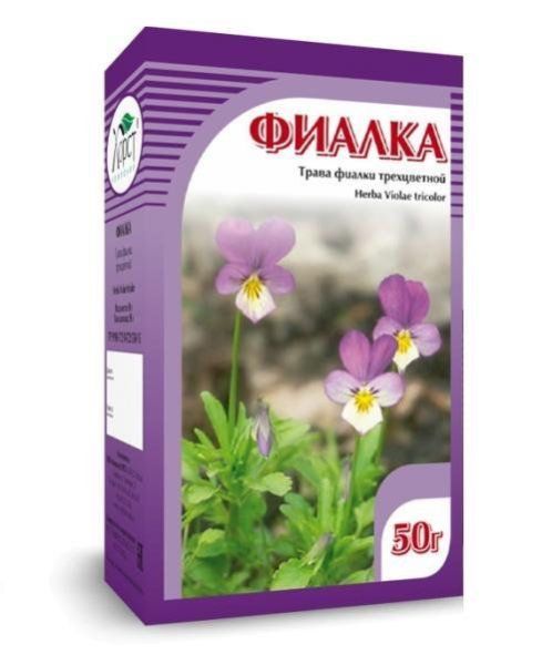 Изображение товара Фиалка (трава), 50 г Фиалка (трава), 50 г фотография