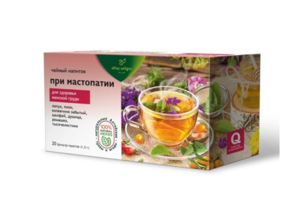 Изображение товара Чайный напиток При мастопатии Алтай-Селигор №20 Чайный напиток При мастопатии Алтай-Селигор №20 фотография