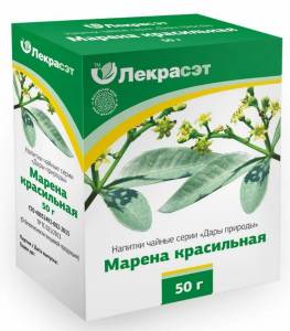Марена, корневища и корни, 50 г (Лекра-сэт)