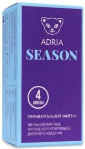 Линзы контактные Adria Season Morning q38 8.6, -5,50 4шт